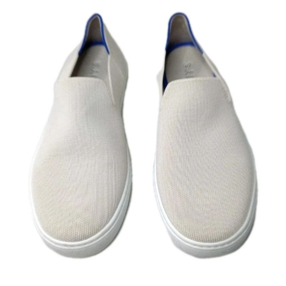 Rothys Original Slip On Sneakers Women's Size 8.5 Antique White